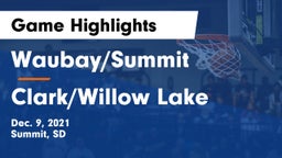 Waubay/Summit  vs Clark/Willow Lake  Game Highlights - Dec. 9, 2021