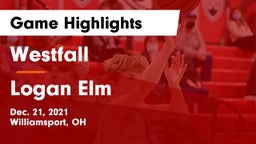 Westfall  vs Logan Elm  Game Highlights - Dec. 21, 2021