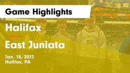 Halifax  vs East Juniata  Game Highlights - Jan. 18, 2022