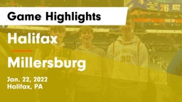 Halifax  vs Millersburg Game Highlights - Jan. 22, 2022