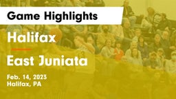 Halifax  vs East Juniata  Game Highlights - Feb. 14, 2023