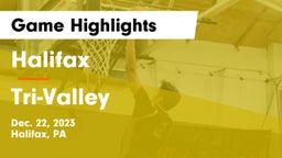 Halifax  vs Tri-Valley  Game Highlights - Dec. 22, 2023