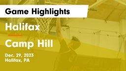 Halifax  vs Camp Hill  Game Highlights - Dec. 29, 2023
