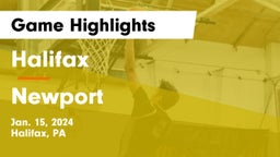 Halifax  vs Newport Game Highlights - Jan. 15, 2024