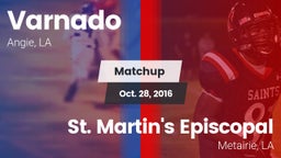 Matchup: Varnado  vs. St. Martin's Episcopal  2016