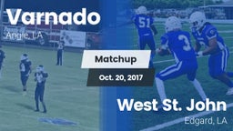 Matchup: Varnado  vs. West St. John  2017