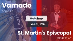 Matchup: Varnado  vs. St. Martin's Episcopal  2018