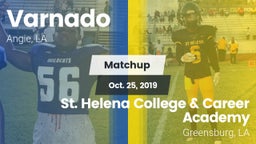 Matchup: Varnado  vs. St. Helena College & Career Academy 2019