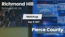 Matchup: Richmond Hill High vs. Pierce County  2017