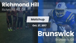 Matchup: Richmond Hill High vs. Brunswick  2017