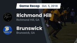 Recap: Richmond Hill  vs. Brunswick  2018