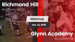 Matchup: Richmond Hill High vs. Glynn Academy  2018