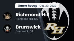 Recap: Richmond Hill  vs. Brunswick  2020