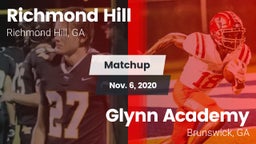 Matchup: Richmond Hill High vs. Glynn Academy  2020