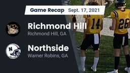 Recap: Richmond Hill  vs. Northside  2021