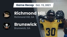 Recap: Richmond Hill  vs. Brunswick  2021