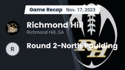 Recap: Richmond Hill  vs. Round 2-North Paulding 2023