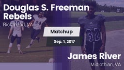 Matchup: Freeman  vs. James River  2017
