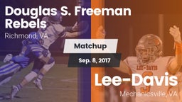 Matchup: Freeman  vs. Lee-Davis  2017