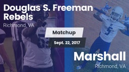 Matchup: Freeman  vs. Marshall  2017