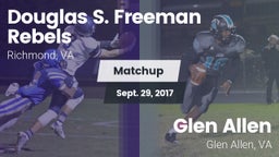 Matchup: Freeman  vs. Glen Allen  2017