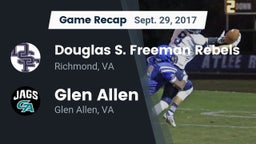 Recap: Douglas S. Freeman Rebels vs. Glen Allen  2017