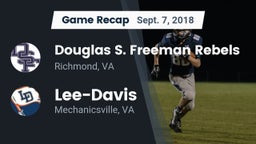 Recap: Douglas S. Freeman Rebels vs. Lee-Davis  2018