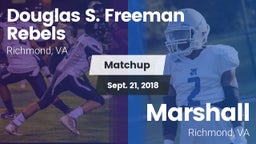 Matchup: Freeman  vs. Marshall  2018