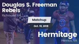 Matchup: Freeman  vs. Hermitage  2018