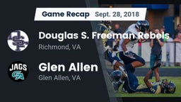 Recap: Douglas S. Freeman Rebels vs. Glen Allen  2018