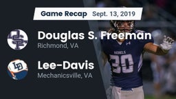Recap: Douglas S. Freeman  vs. Lee-Davis  2019