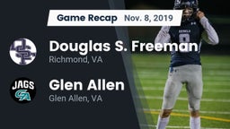 Recap: Douglas S. Freeman  vs. Glen Allen  2019