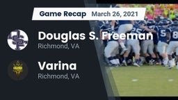 Recap: Douglas S. Freeman  vs. Varina  2021