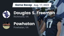 Recap: Douglas S. Freeman  vs. Powhatan  2023