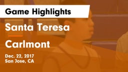 Santa Teresa  vs Carlmont  Game Highlights - Dec. 22, 2017