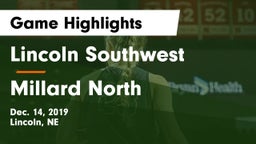Lincoln Southwest  vs Millard North   Game Highlights - Dec. 14, 2019