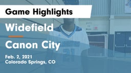 Widefield  vs Canon City  Game Highlights - Feb. 2, 2021