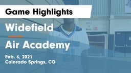 Widefield  vs Air Academy  Game Highlights - Feb. 6, 2021