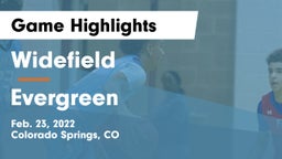 Widefield  vs Evergreen  Game Highlights - Feb. 23, 2022