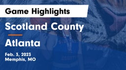 Scotland County  vs Atlanta  Game Highlights - Feb. 3, 2023