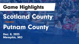 Scotland County  vs Putnam County  Game Highlights - Dec. 8, 2023