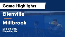 Ellenville  vs Millbrook  Game Highlights - Dec. 20, 2017