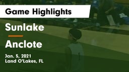 Sunlake  vs Anclote  Game Highlights - Jan. 5, 2021