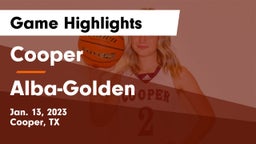Cooper  vs Alba-Golden  Game Highlights - Jan. 13, 2023