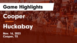 Cooper  vs Huckabay  Game Highlights - Nov. 16, 2023