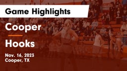 Cooper  vs Hooks  Game Highlights - Nov. 16, 2023
