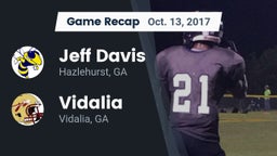 Recap: Jeff Davis  vs. Vidalia  2017