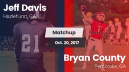 Matchup: Jeff Davis  vs. Bryan County  2017