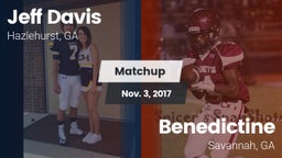 Matchup: Jeff Davis  vs. Benedictine  2017