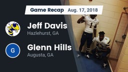 Recap: Jeff Davis  vs. Glenn Hills  2018